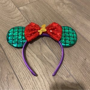 Disney parks Adult/child little mermaid ears- Headband